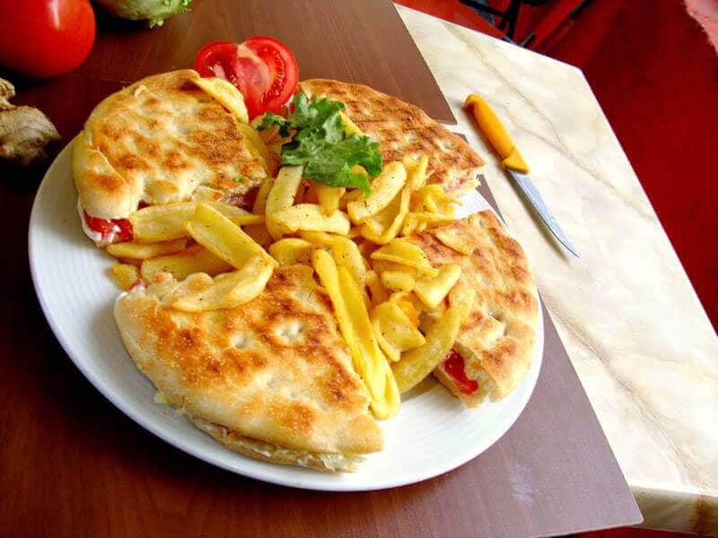 Serres Delivery Mamma`s Pizza Pizza club μπιφτέκι λαχανικών