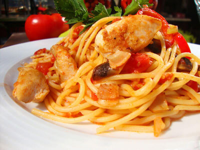 Serres Delivery Mamma`s Pizza Chicken delicious tomato