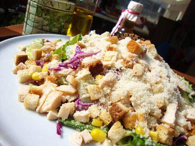 Serres Delivery Mamma`s Pizza Caesar salad