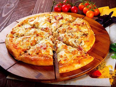 Serres Delivery Mamma`s Pizza Pizza Carbonara