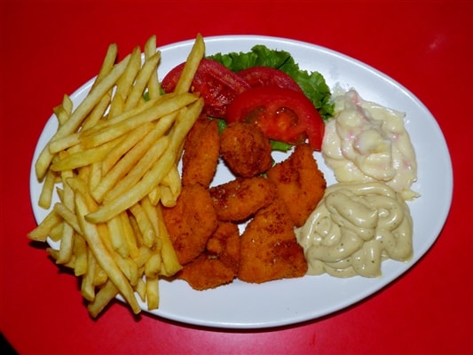 Serres Delivery Parisniko Μερίδα Κοτομπουκιές