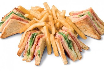 Serres Delivery Masiseto Club Sandwich Κλασσικό