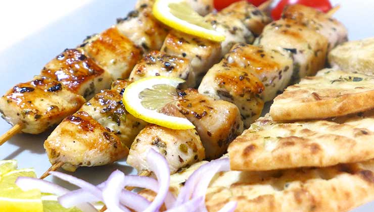Serres Delivery Ντομάτα Σουβλάκι κοτόπουλο