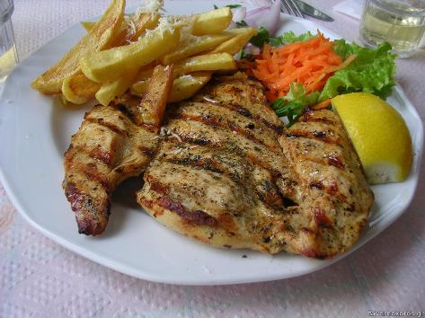 Serres Delivery Ντομάτα Σπιτικό Φαγητό Φιλέτο Κοτόπουλο στη σχάρα