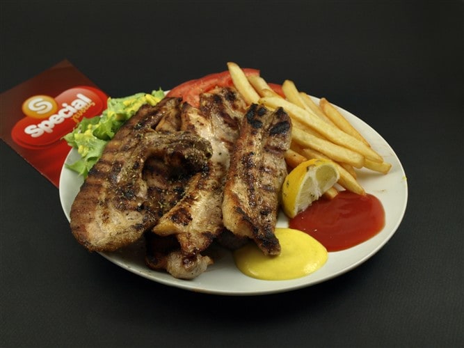 Serres Delivery Σπέσιαλ Μερίδα με Ψητά